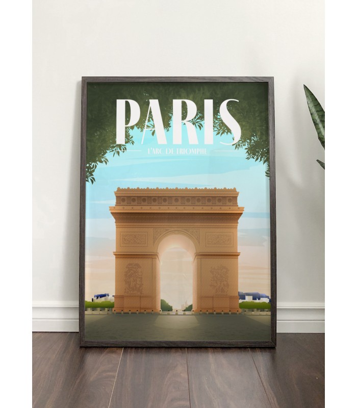 Poster Paris : Arc de Triomphe