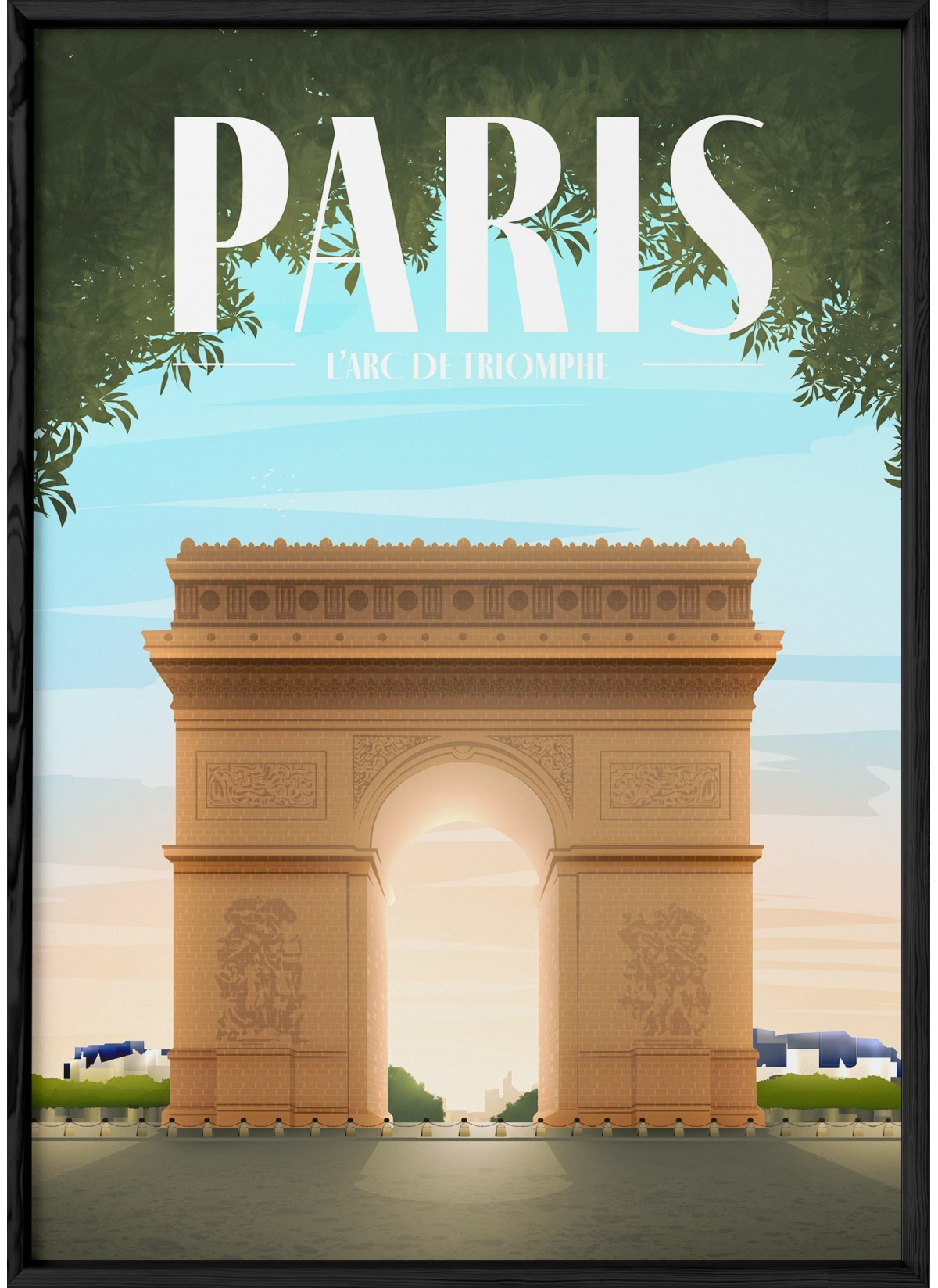 Poster Paris : Arc de Triomphe