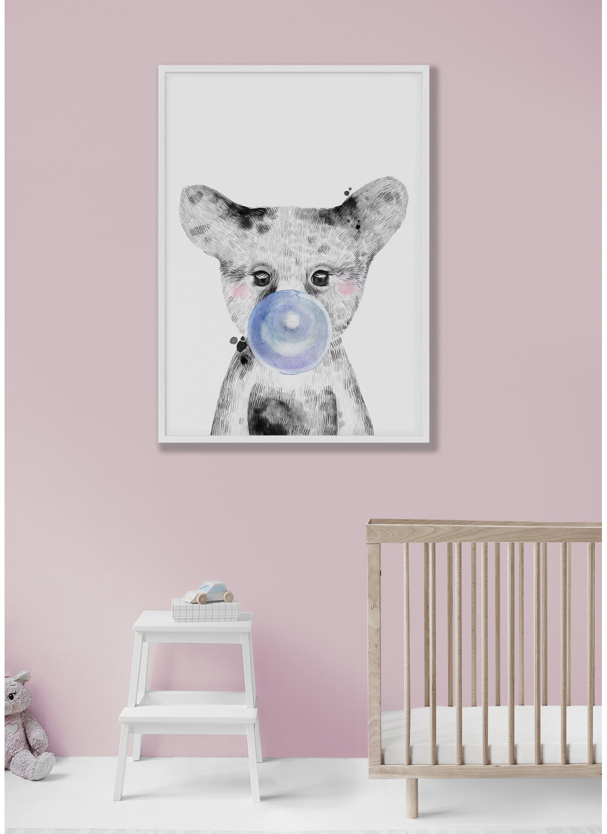 Affiche Bulle d'Ours Bleue