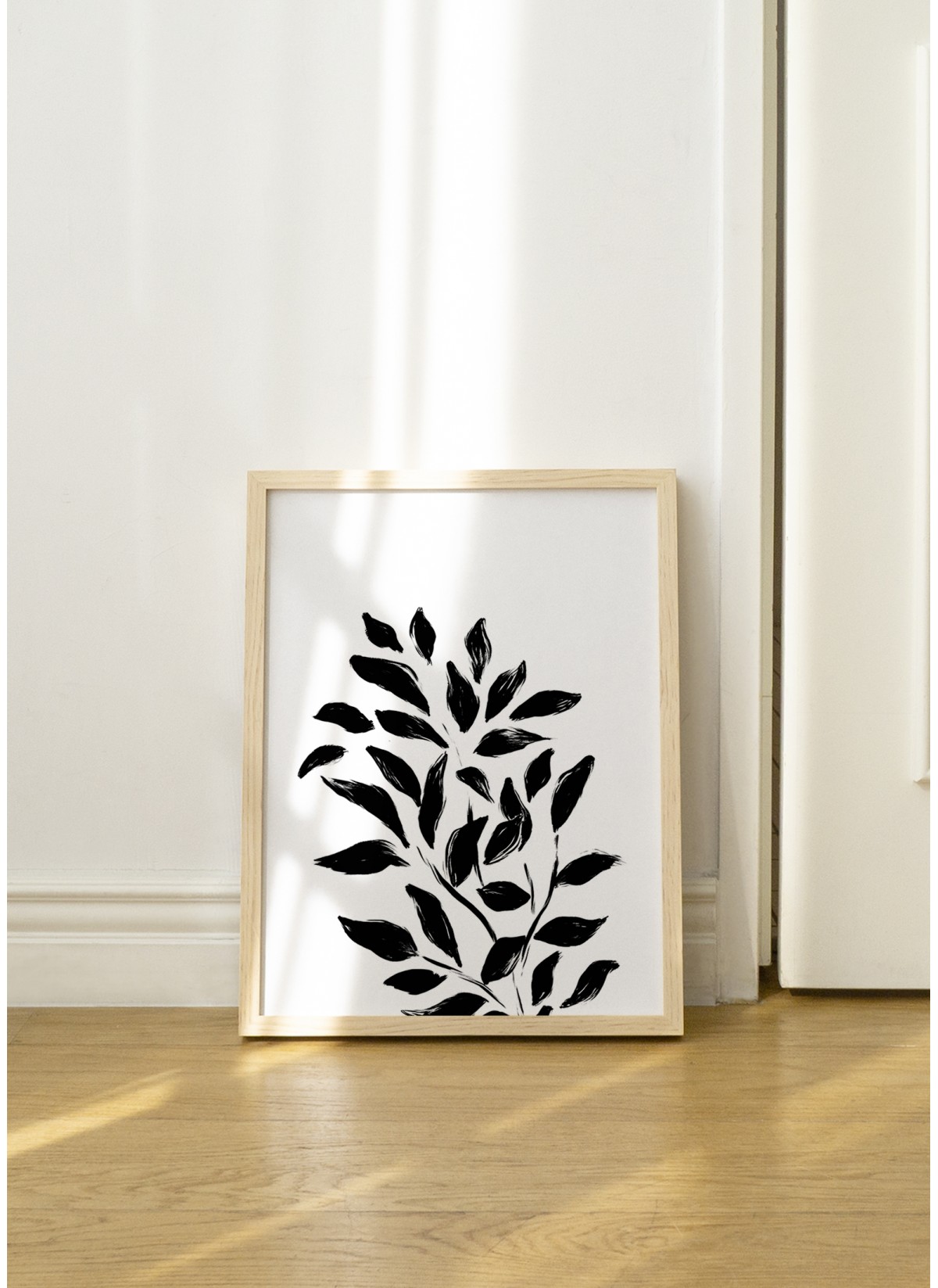 Affiche Abstract Feuille 1