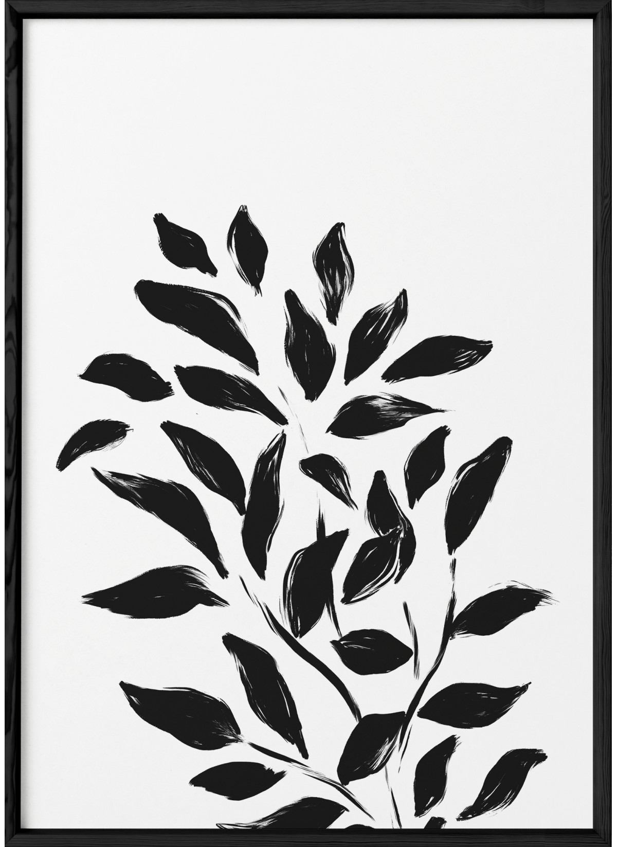 Affiche Abstract Feuille 1