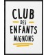 Affiche "Club des Enfants Mignons"