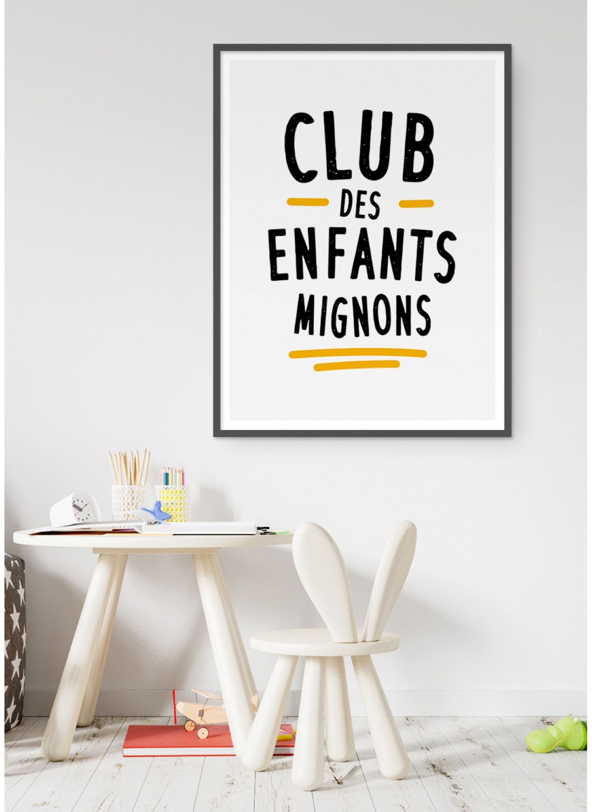Affiche "Club des Enfants Mignons"