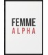 Affiche Femme Alpha