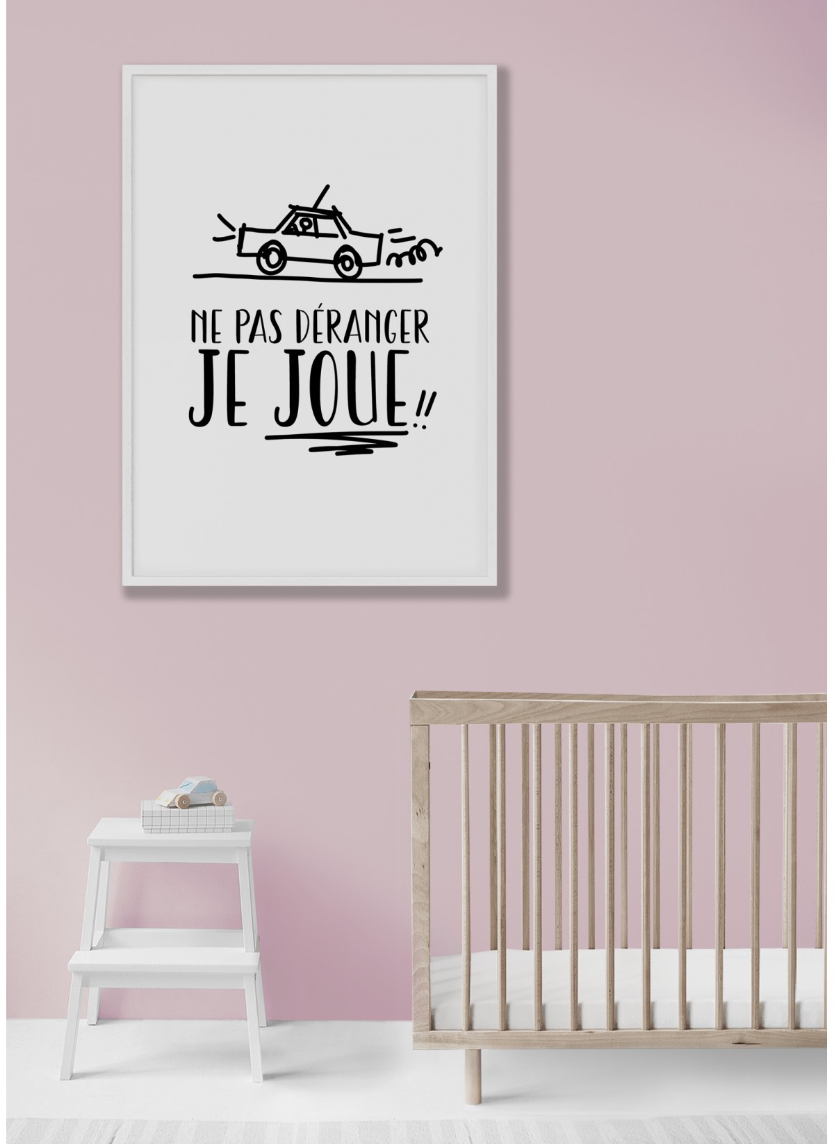 Poster "Ne pas déranger, je joue 2"