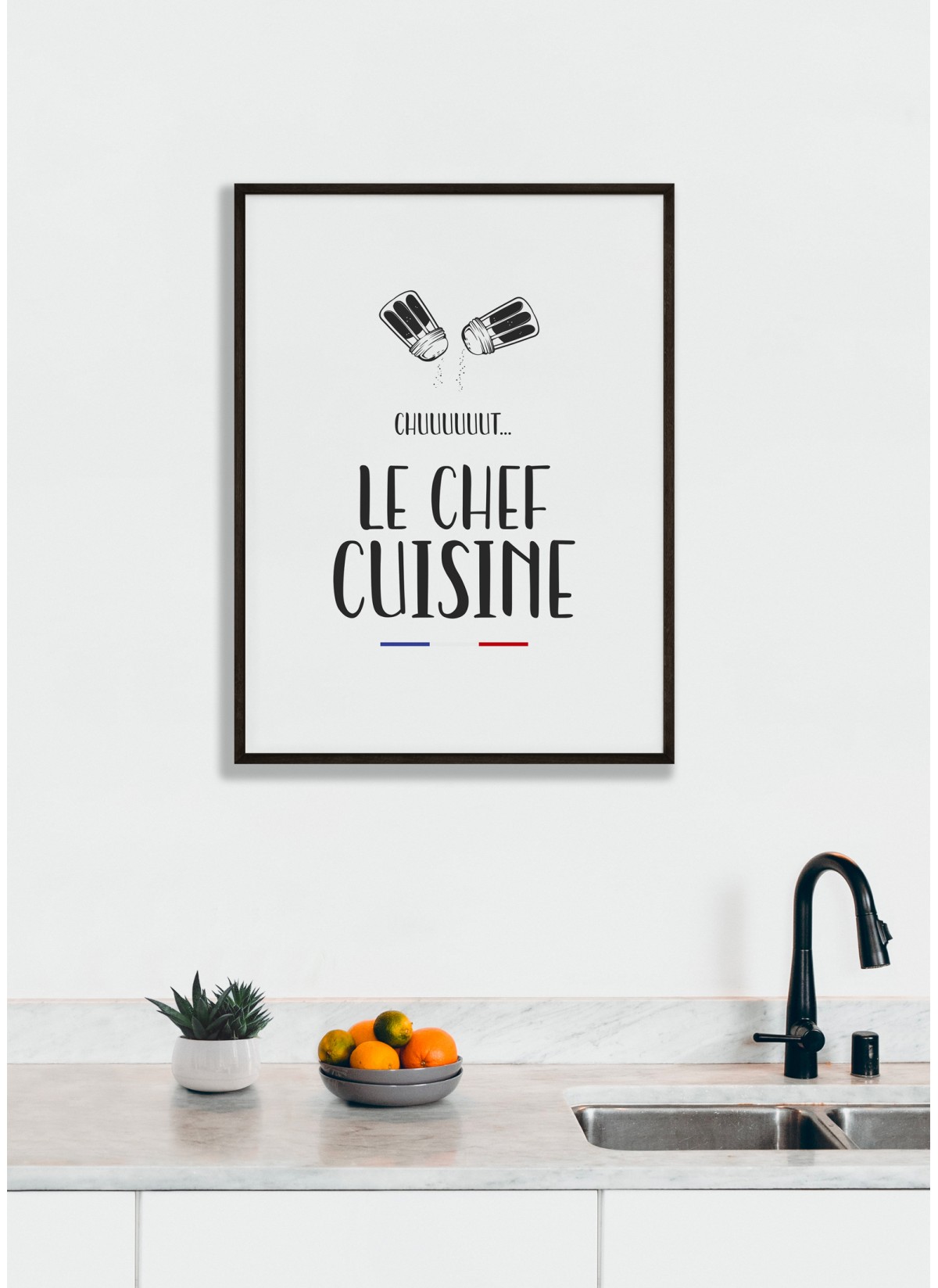 Affiche Le chef cuisine