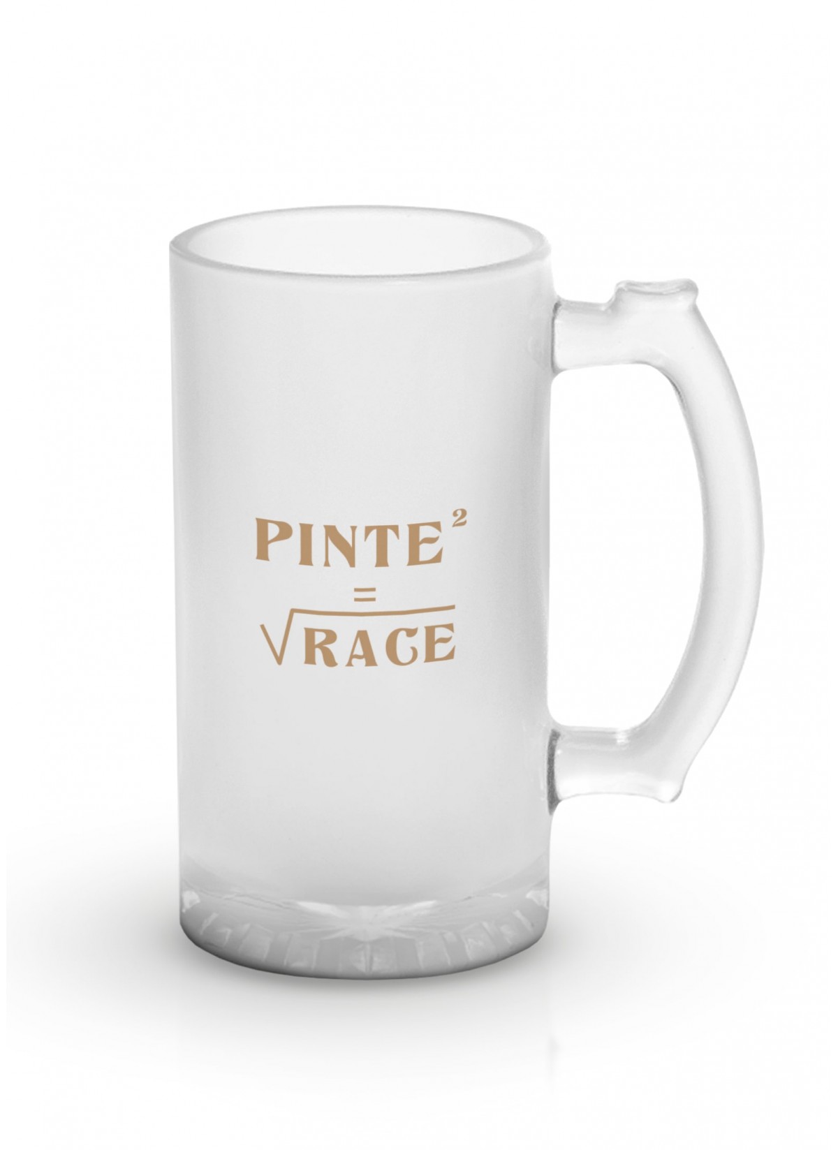 Chope de bière drôle  "Pinte²", idée cadeau pour les amis | L’Afficherie