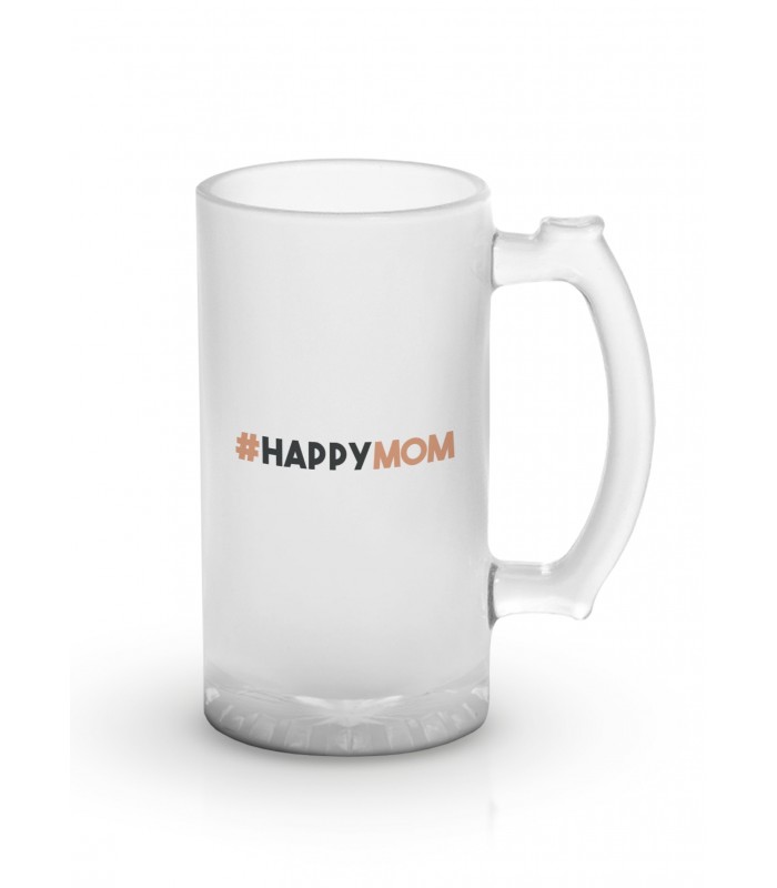 Chope de bière "Happy mom"