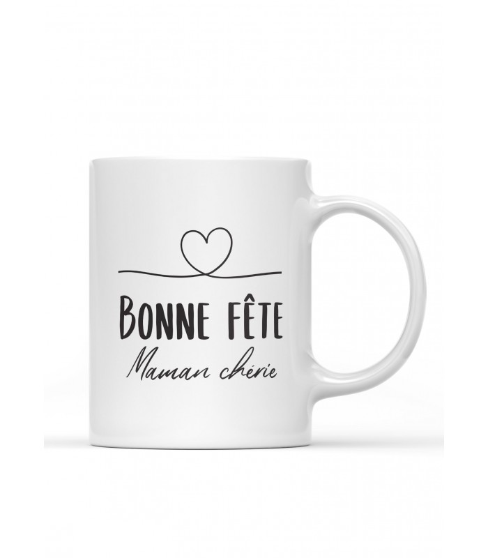 Mug "Bonne fête maman chérie"