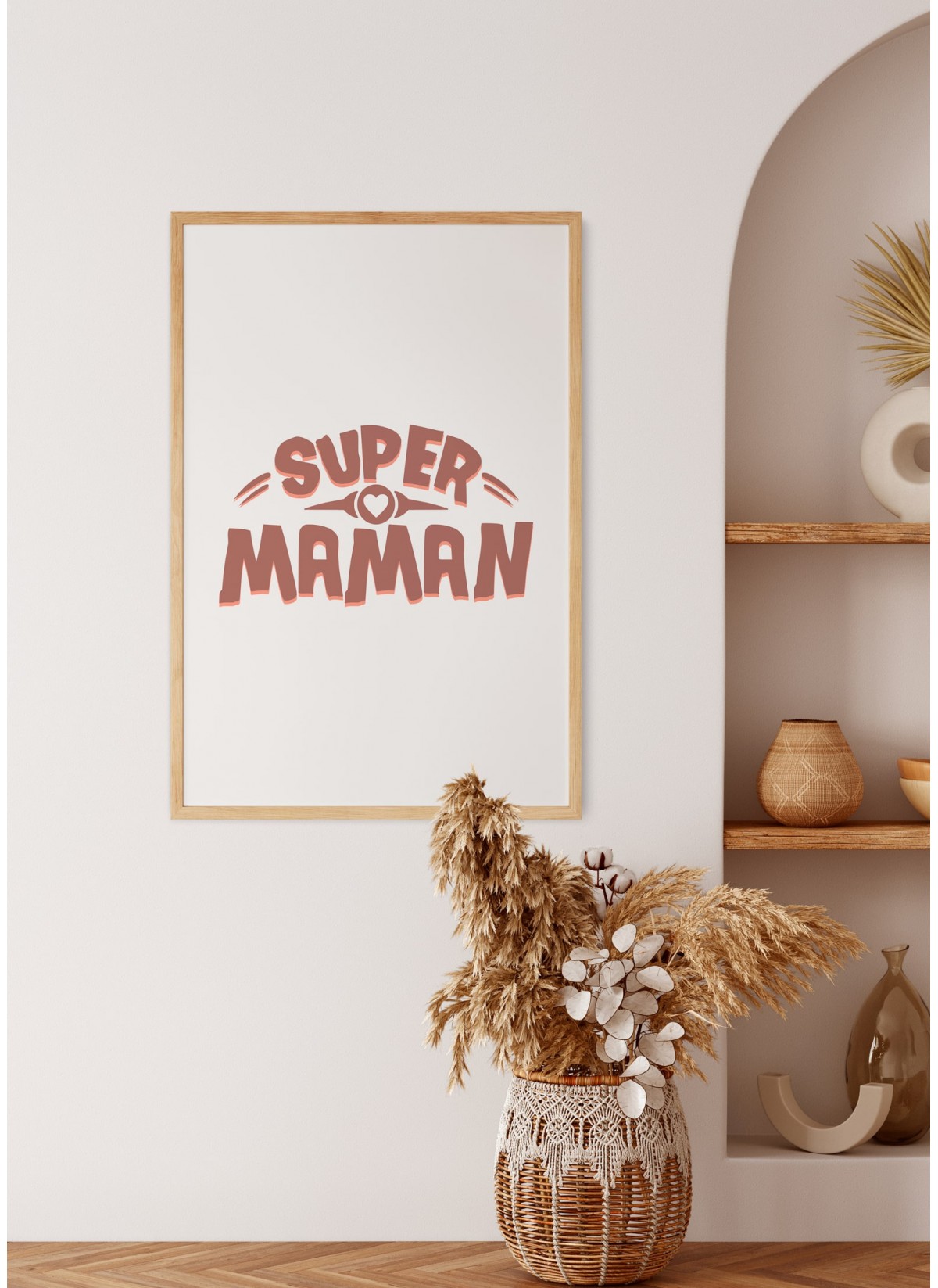 Affiche "Super maman..."
