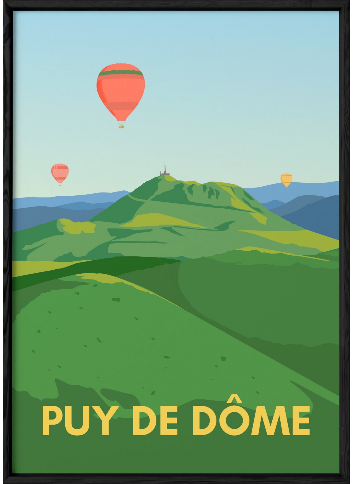 Affiche Puy-de-Dôme