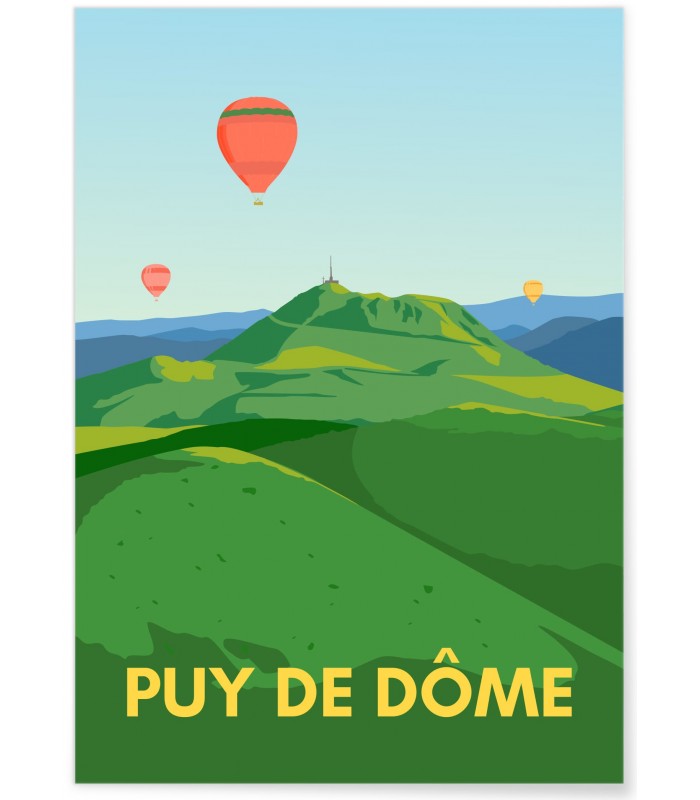 Affiche Puy-de-Dôme