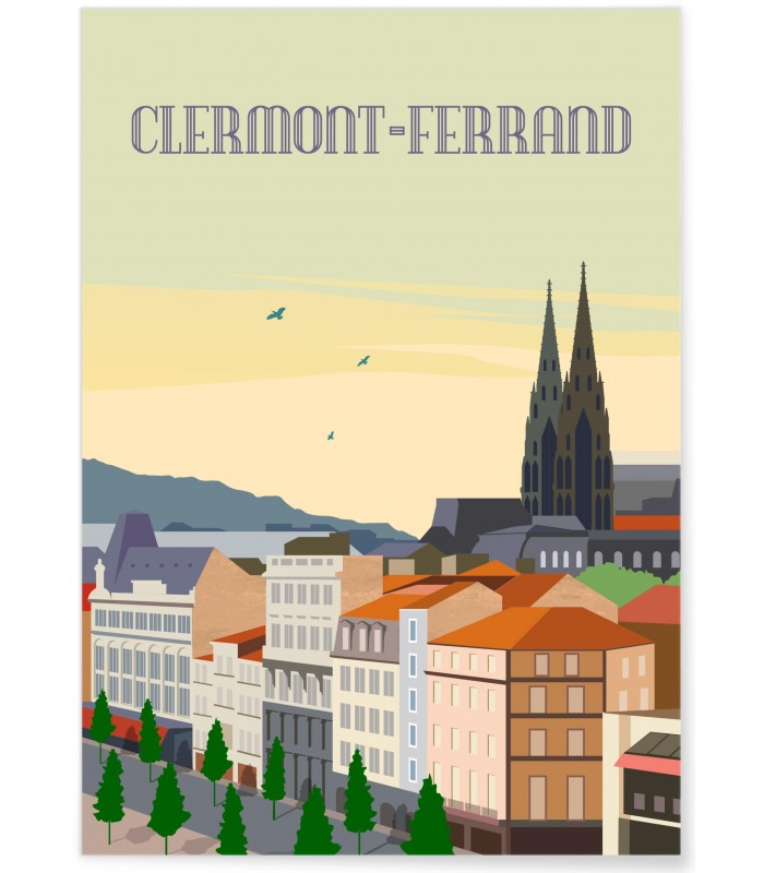 Affiche Clermont Ferrand 2