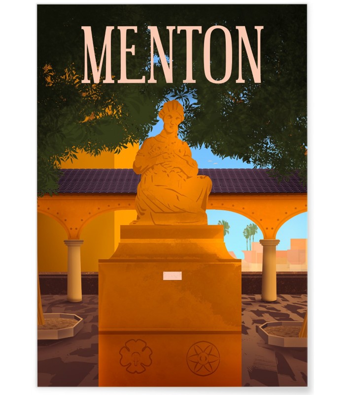 Affiche Menton