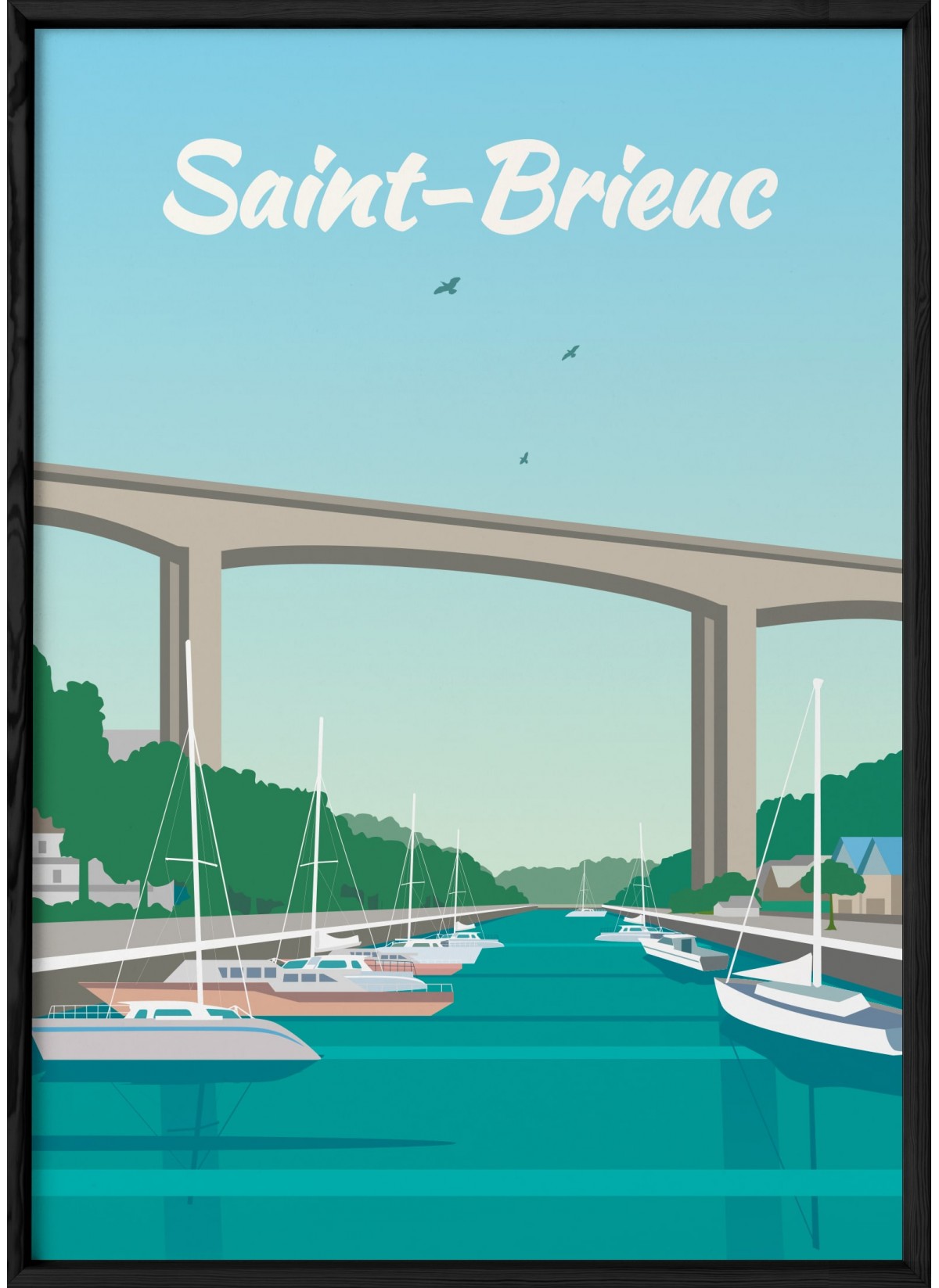 Affiche Saint-Brieuc