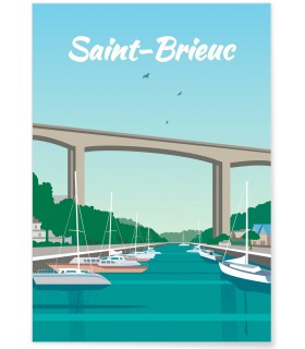 Affiche Saint-Brieuc