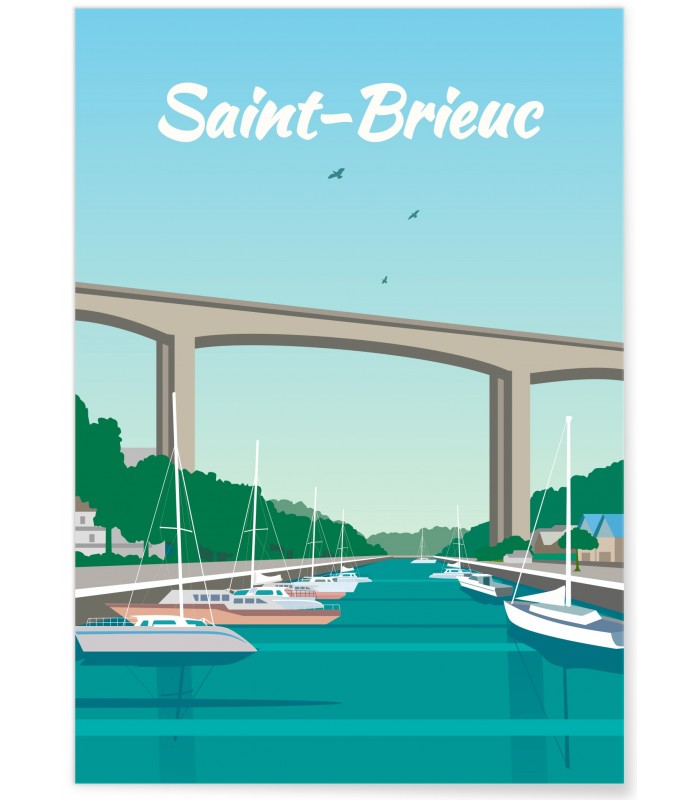 Affiche Saint-Brieuc