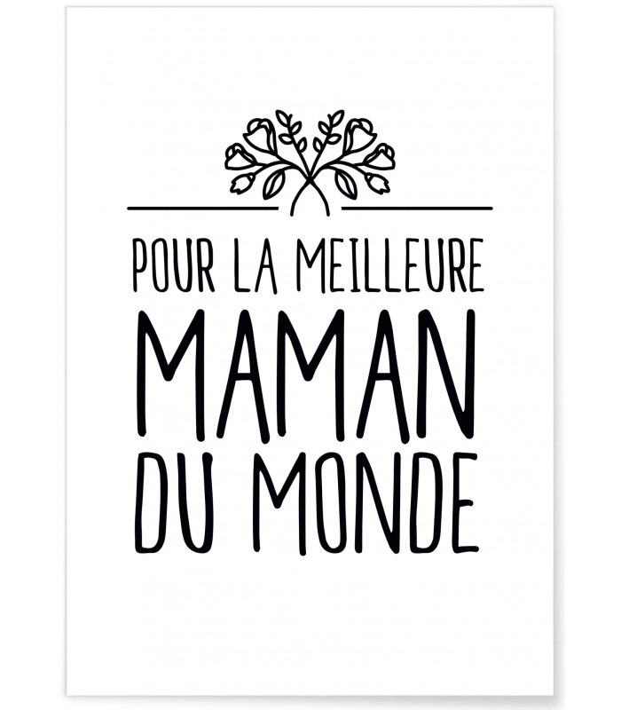 Poster Meilleure Maman