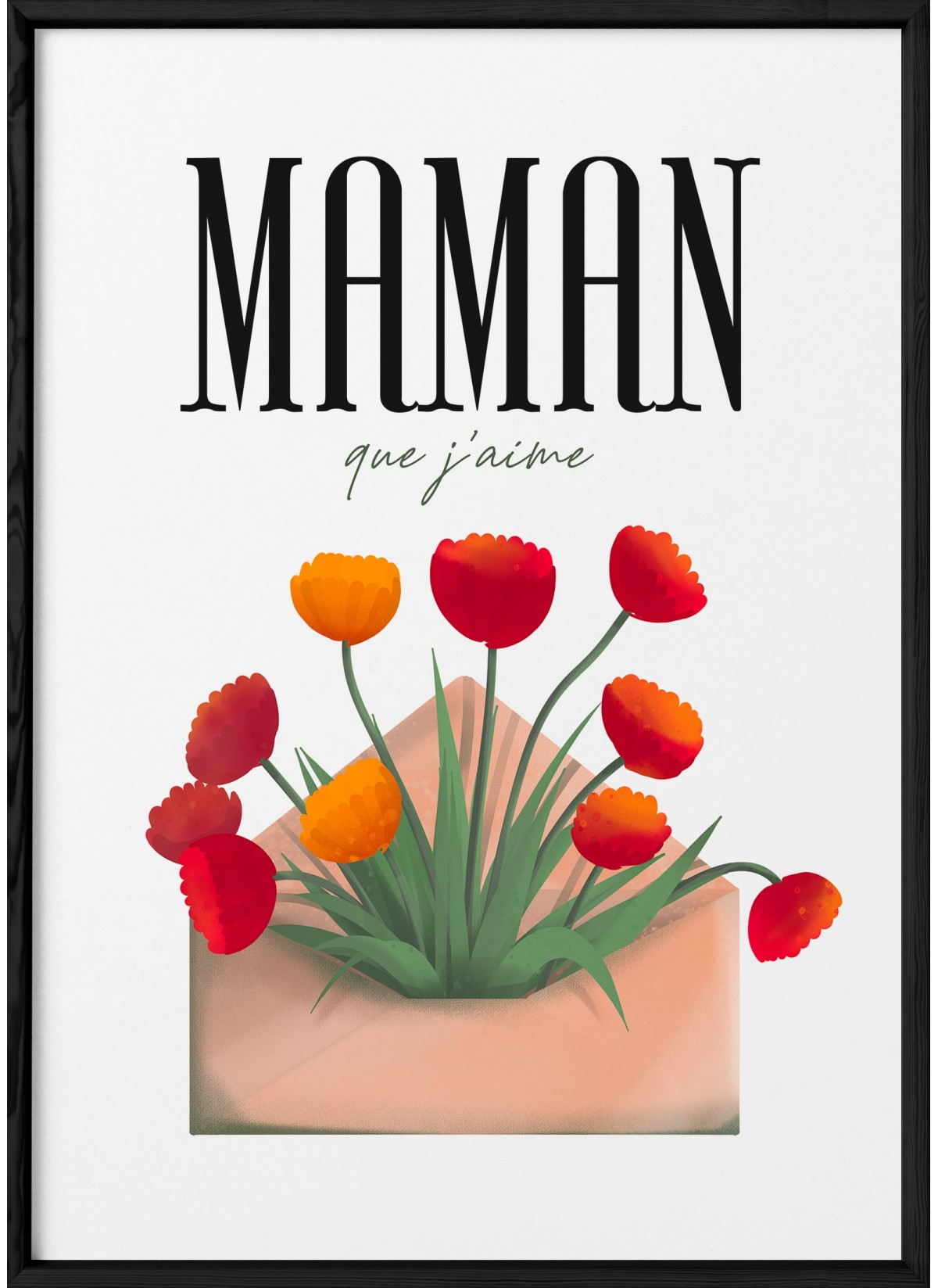 Affiche Maman que j'aime