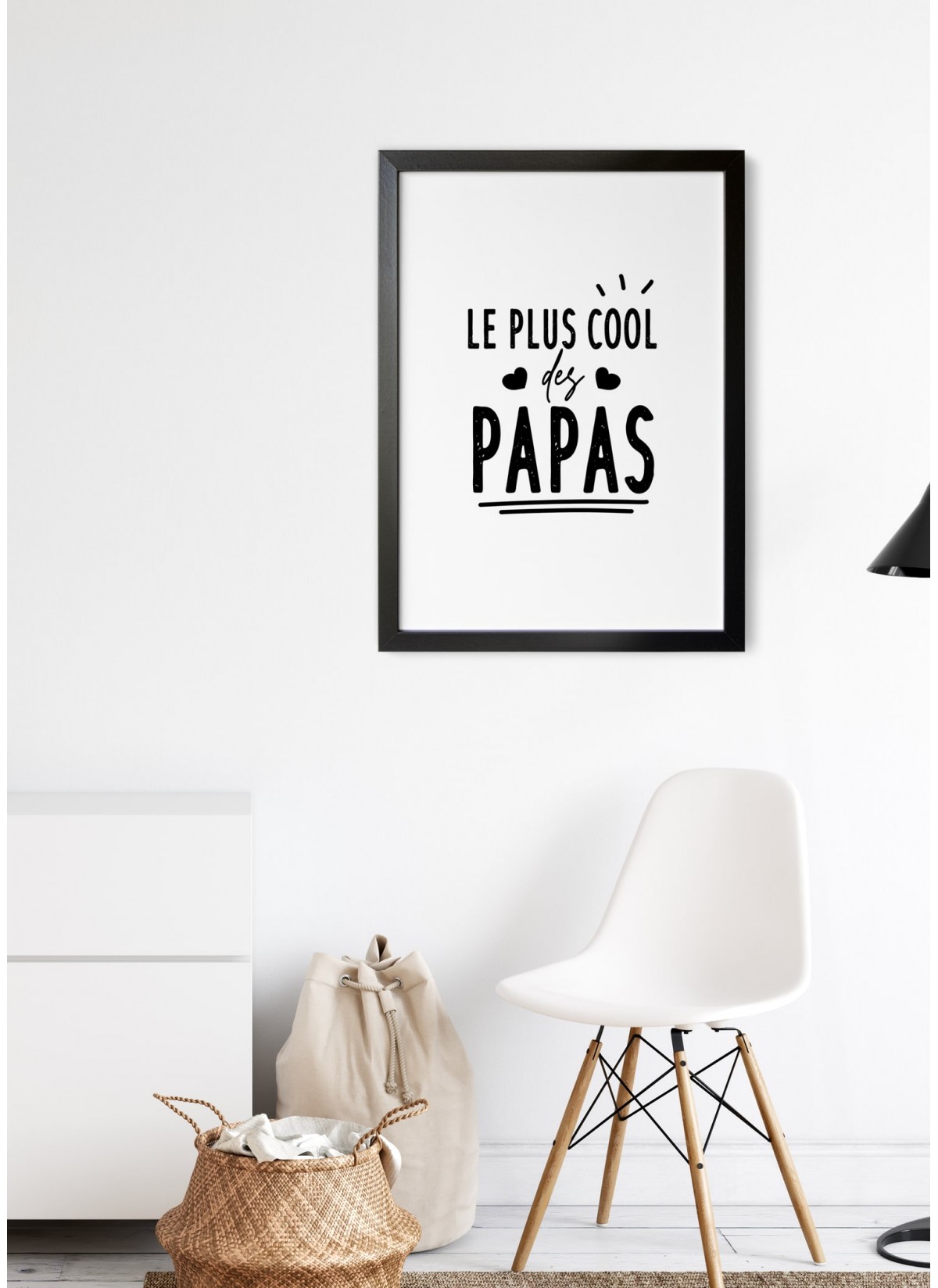 Affiche "Le plus cool des papas"