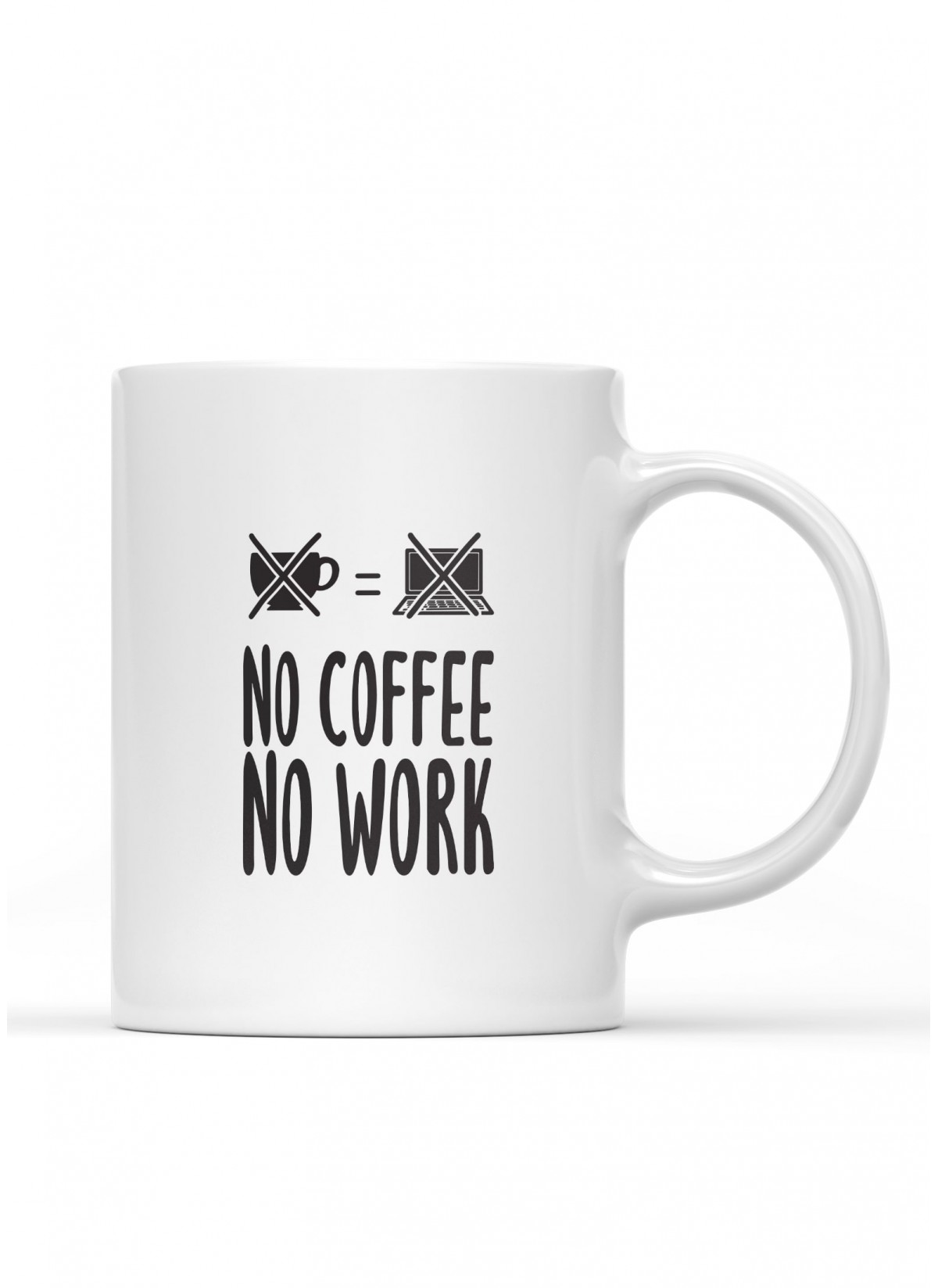 Mug Pas de café, pas de travail