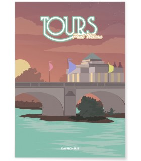 Affiche Tours : Pont Wilson