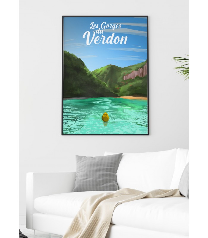 Affiche Les Gorges du Verdon