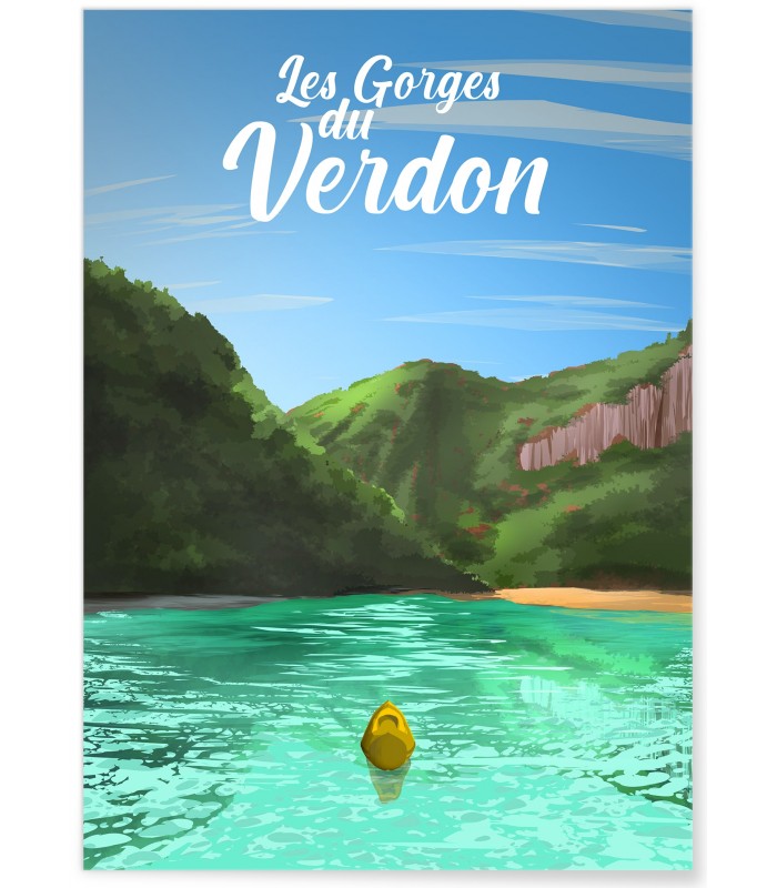 Affiche Les Gorges du Verdon