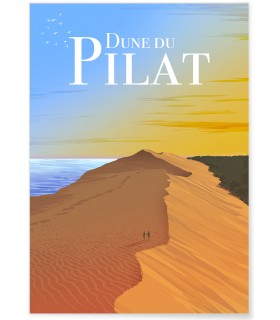 Affiche Dune du Pilat