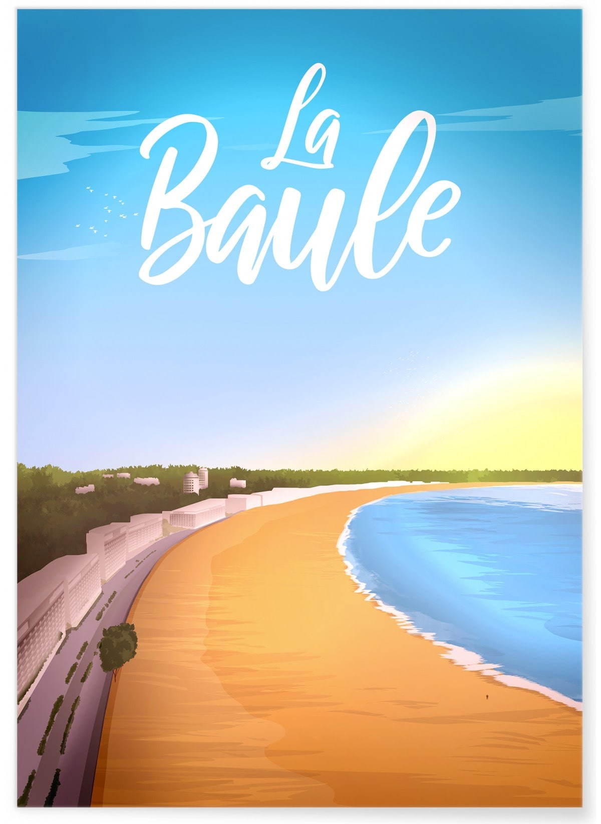 Affiche La Baule
