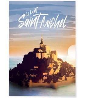 Affiche Mont-Saint-Michel