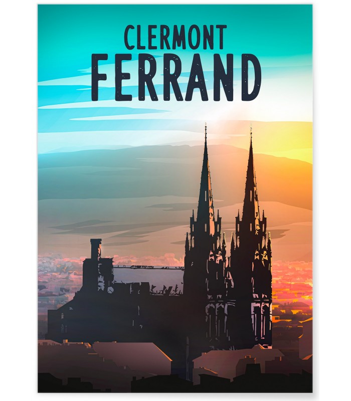 Affiche Clermont-Ferrand