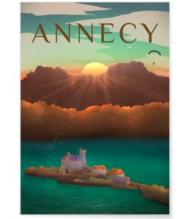 Affiche Annecy