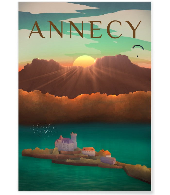 Affiche Annecy