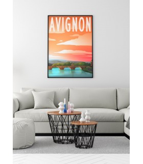 Affiche Avignon