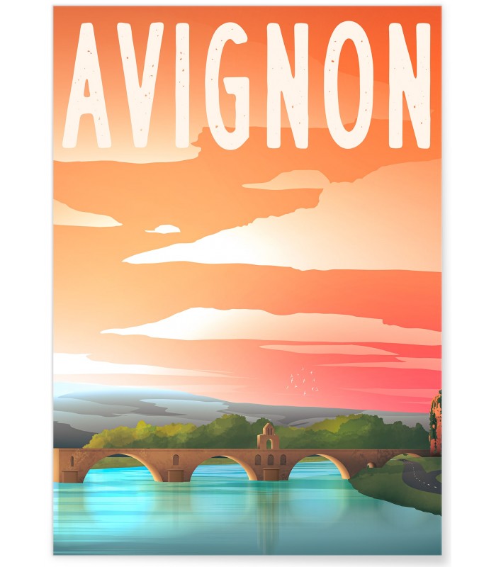 Affiche Avignon