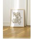 Affiche "Papa ours"