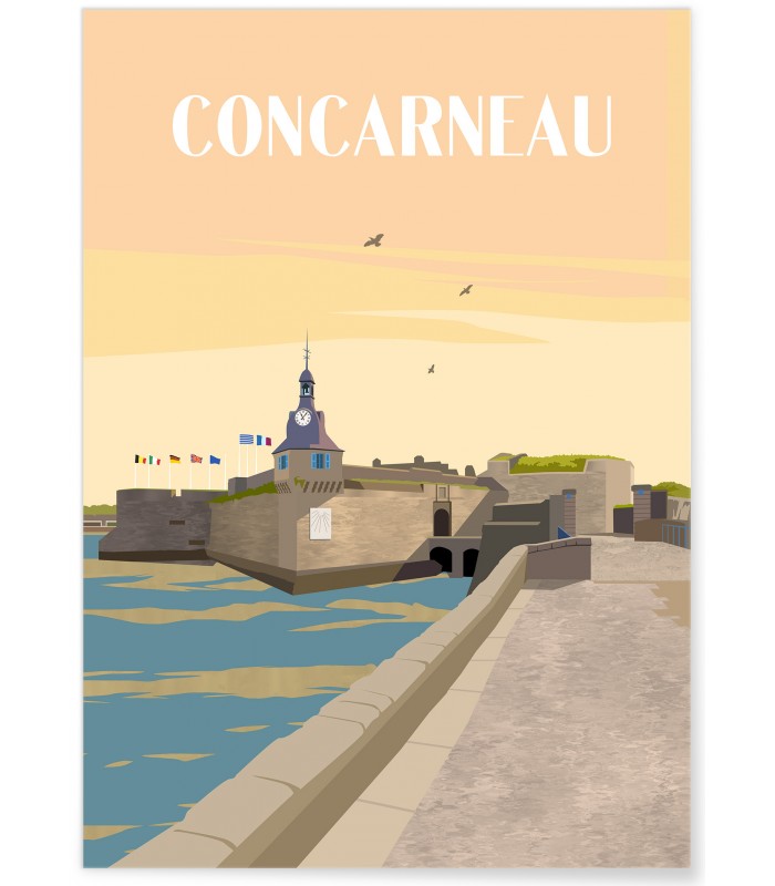 Affiche Concarneau