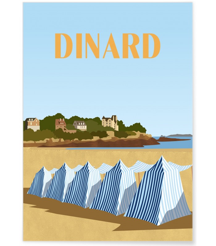 Affiche Dinard