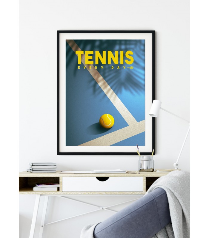 Affiche "Tennis"