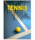 Affiche "Tennis"