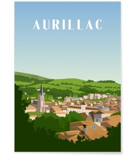 Affiche "Aurillac"