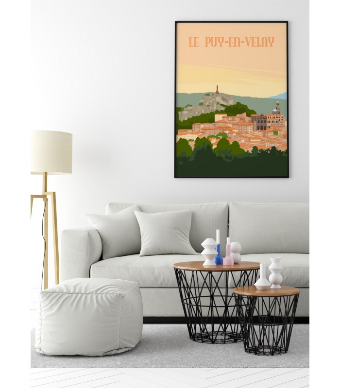 Affiche "Le Puy-en-Velay"