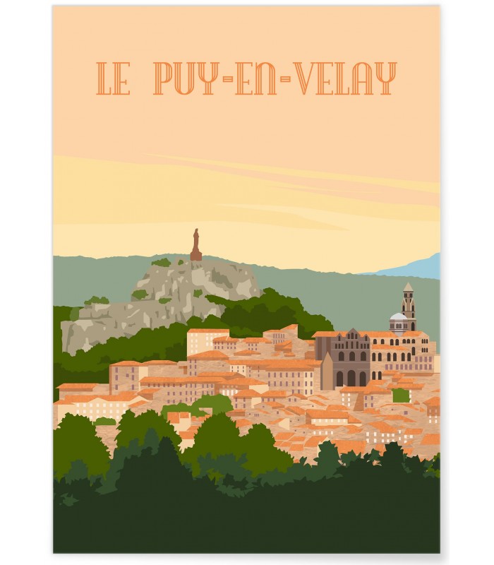 Affiche "Le Puy-en-Velay"