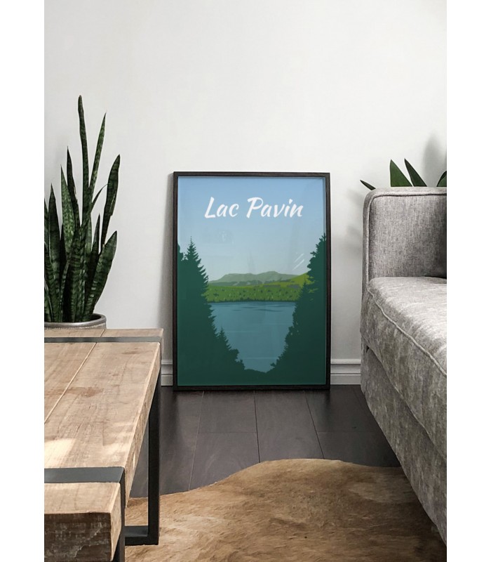 Affiche "Lac Pavin"