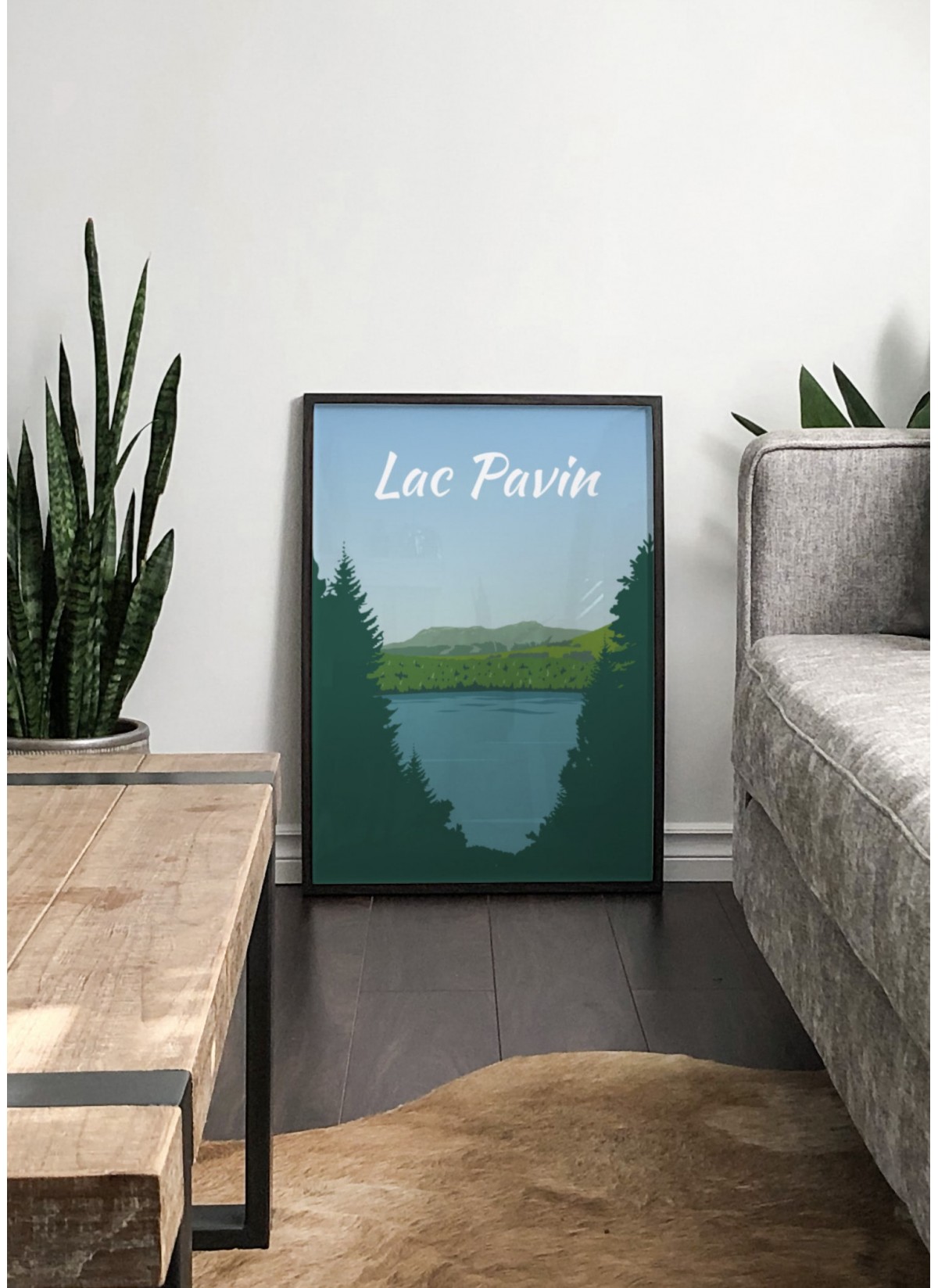 Affiche "Lac Pavin"