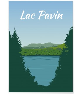 Affiche "Lac Pavin"