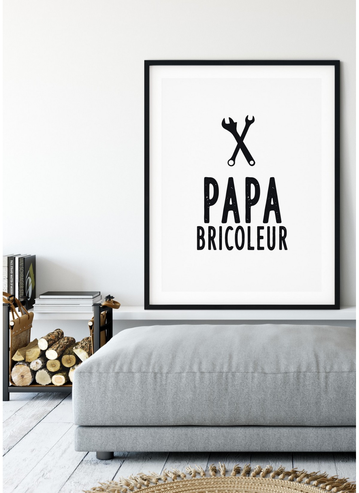 Affiche "Papa bricoleur"