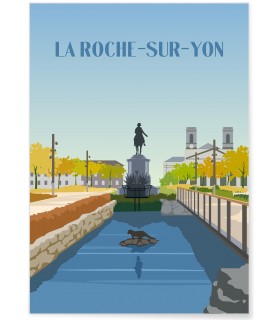 Affiche "La Roche-sur-Yon"