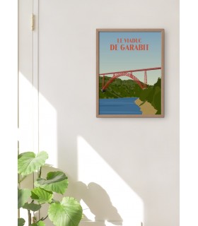 Affiche "Le Viaduc de Garabit"